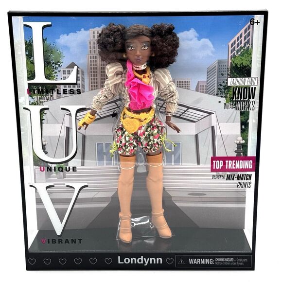 LUV Premium Fashion Doll - Londynn, Dolls for Children Ages 6+ NEW - Picture 1 of 4